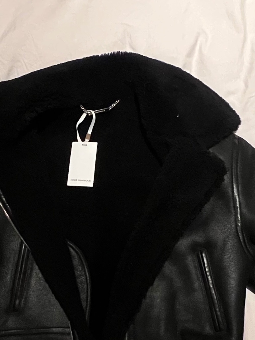 Portia Modern Shearling Aviator - Picture 5 of 5
